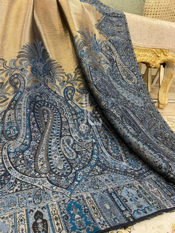 Twilight Floral Fusion - Shawls