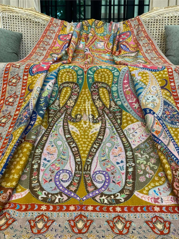 Timeless Kalamkari - Shawl