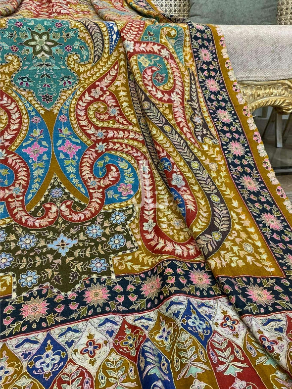 Timeless Kalamkari - Shawl