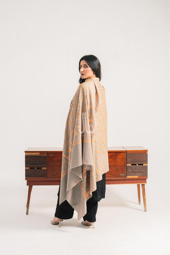 Threaded Jaal Delight - Shawl