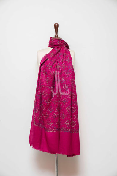 Intricate Artisan Jaal - Shawl