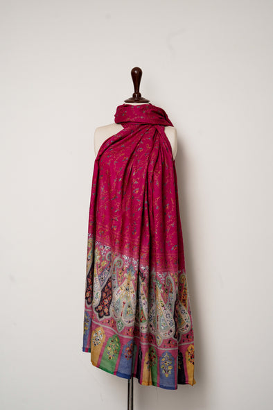 Kalamkari Dreams - Shawl