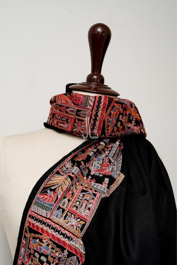 Barat Border - Shawl