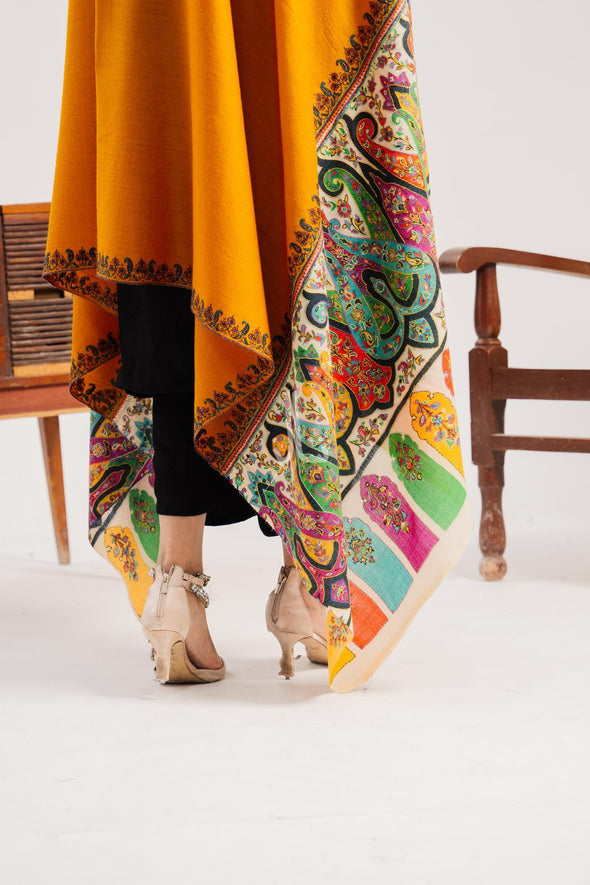 Sunlit Kalamkari - Shawl