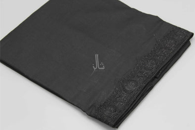 Exclusive Embroidered Beauty - Black