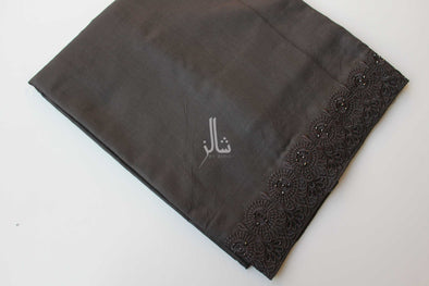 The Elegant Embroidered Beauty - Black