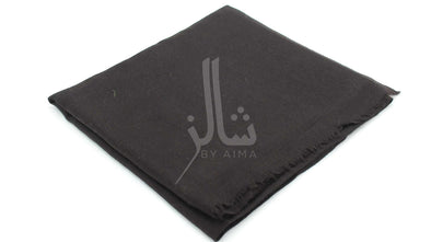 Chic Chashm e Bulbul Plain Shawl - Black