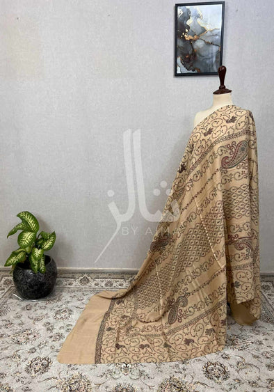 Hand Outline Jaal Shawl