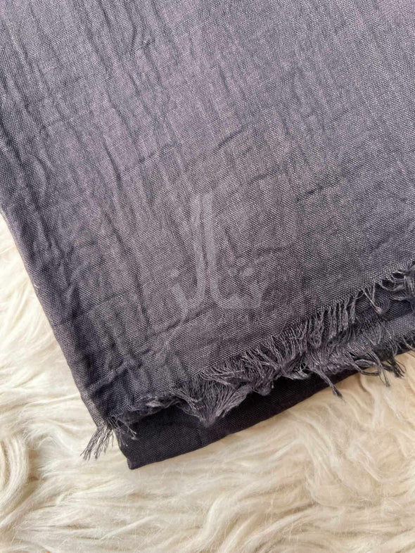 Delicate Turkish Plain Lawn Stole